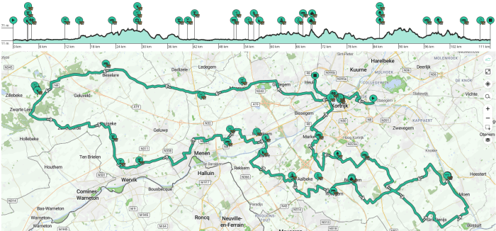 route 110km